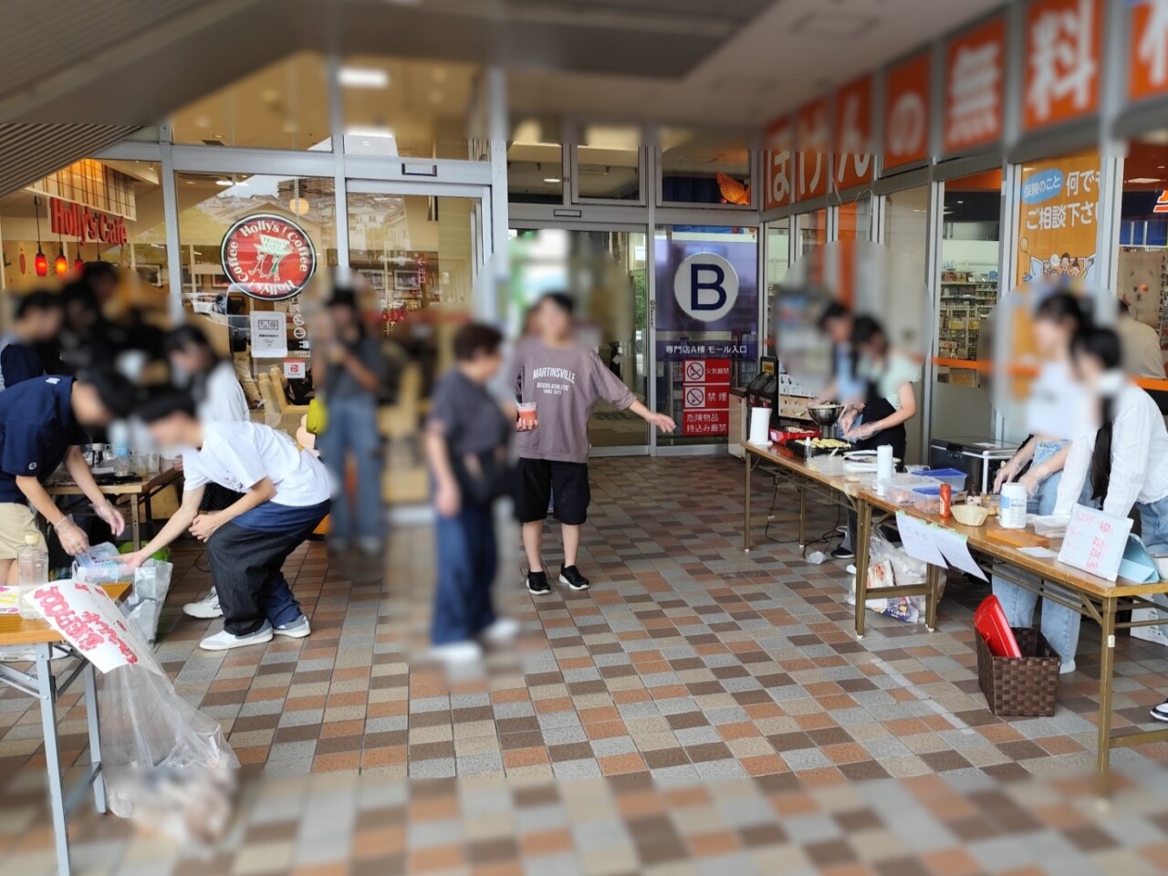 篠ミニ 9.06　履正社「屋台甲子園」―イオンタウン豊中緑丘店にて