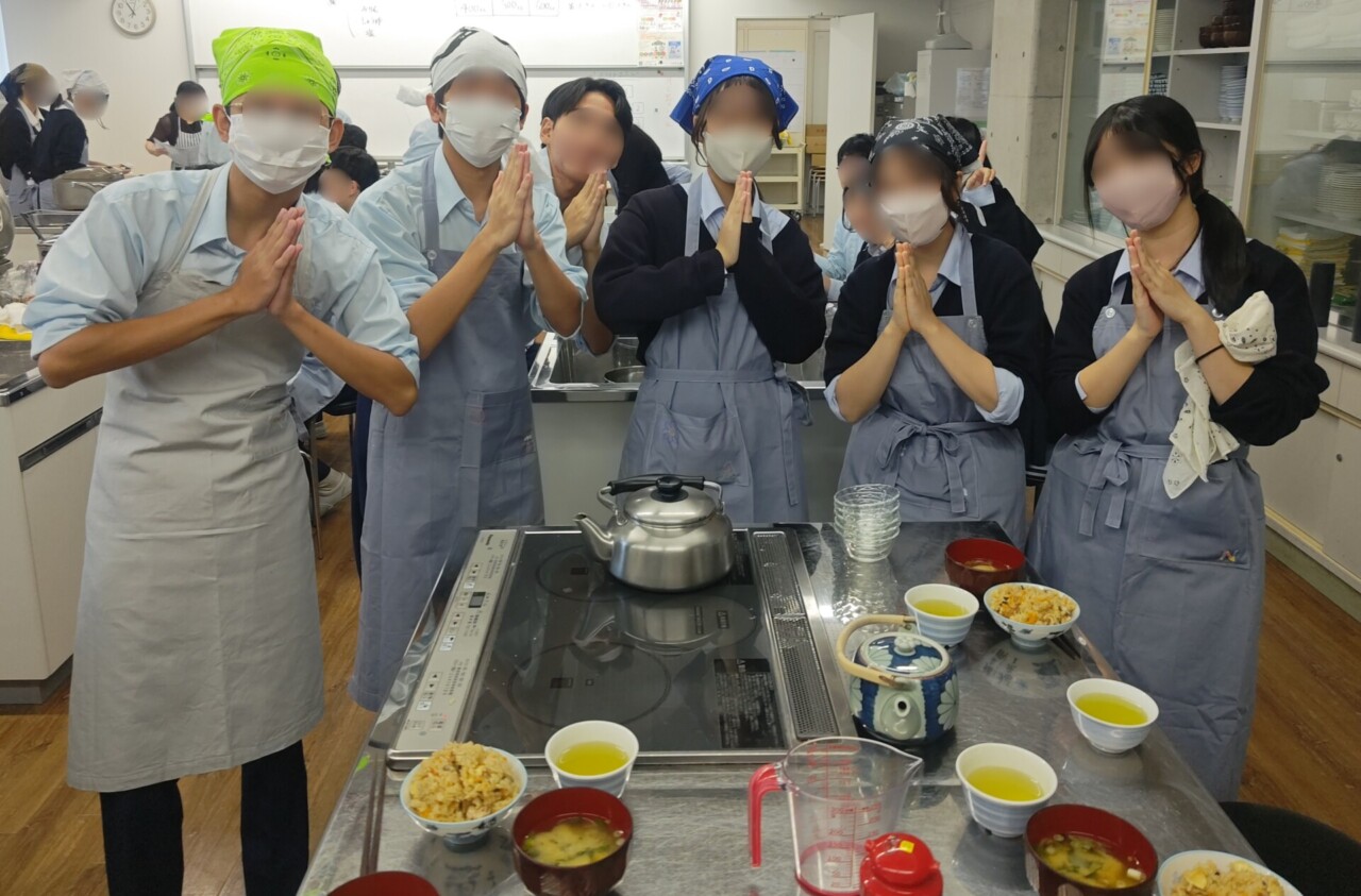 🍙🍚調理実習🥢🍵