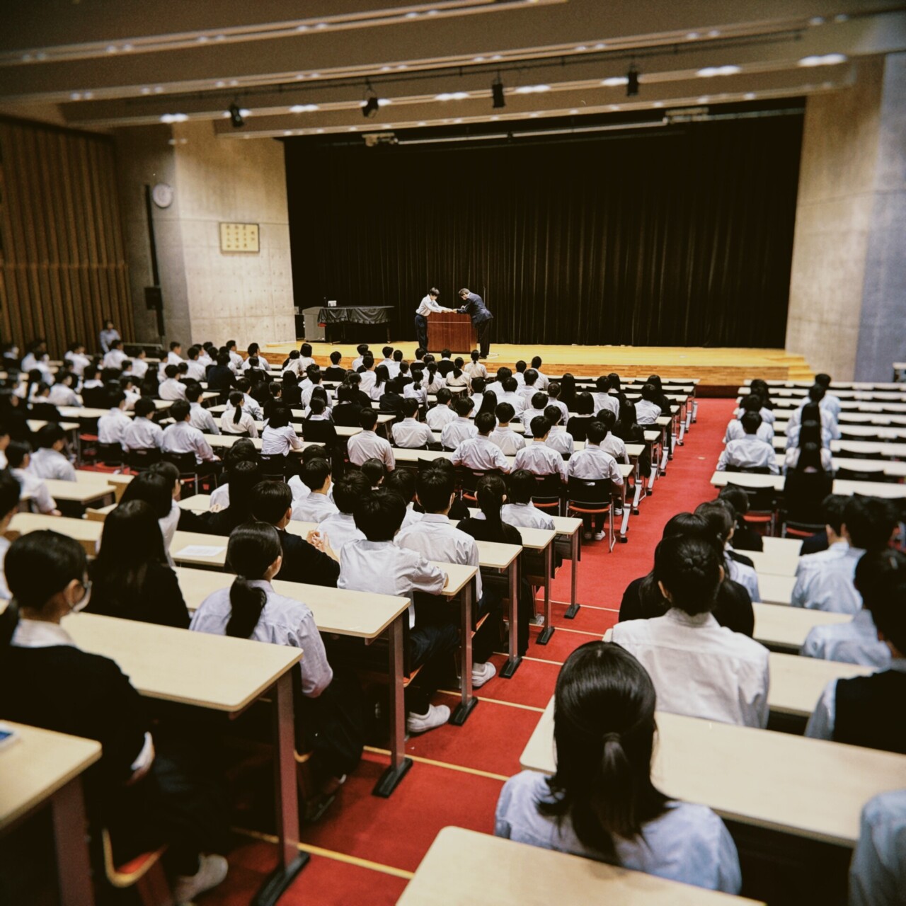 2学期　認証式
