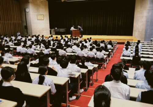 2学期　認証式