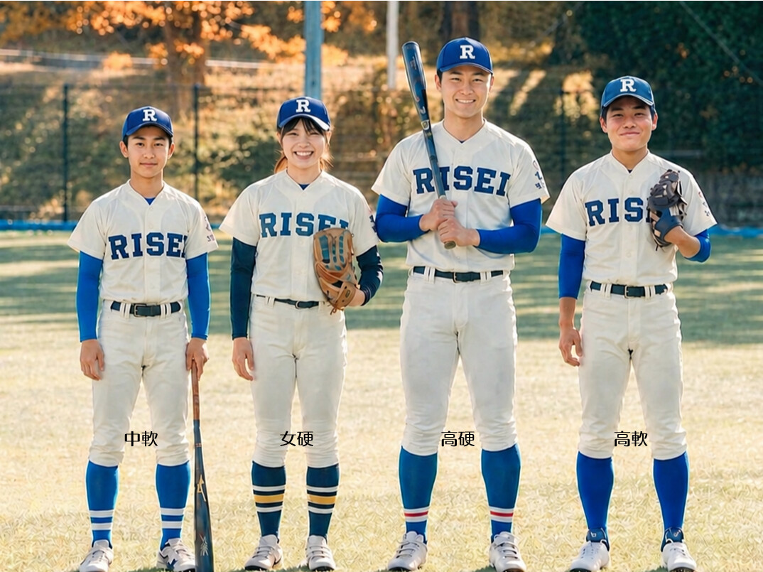 篠ミニ 10.14　4つの野球部「チームRISEI」―履正社中高の挑戦